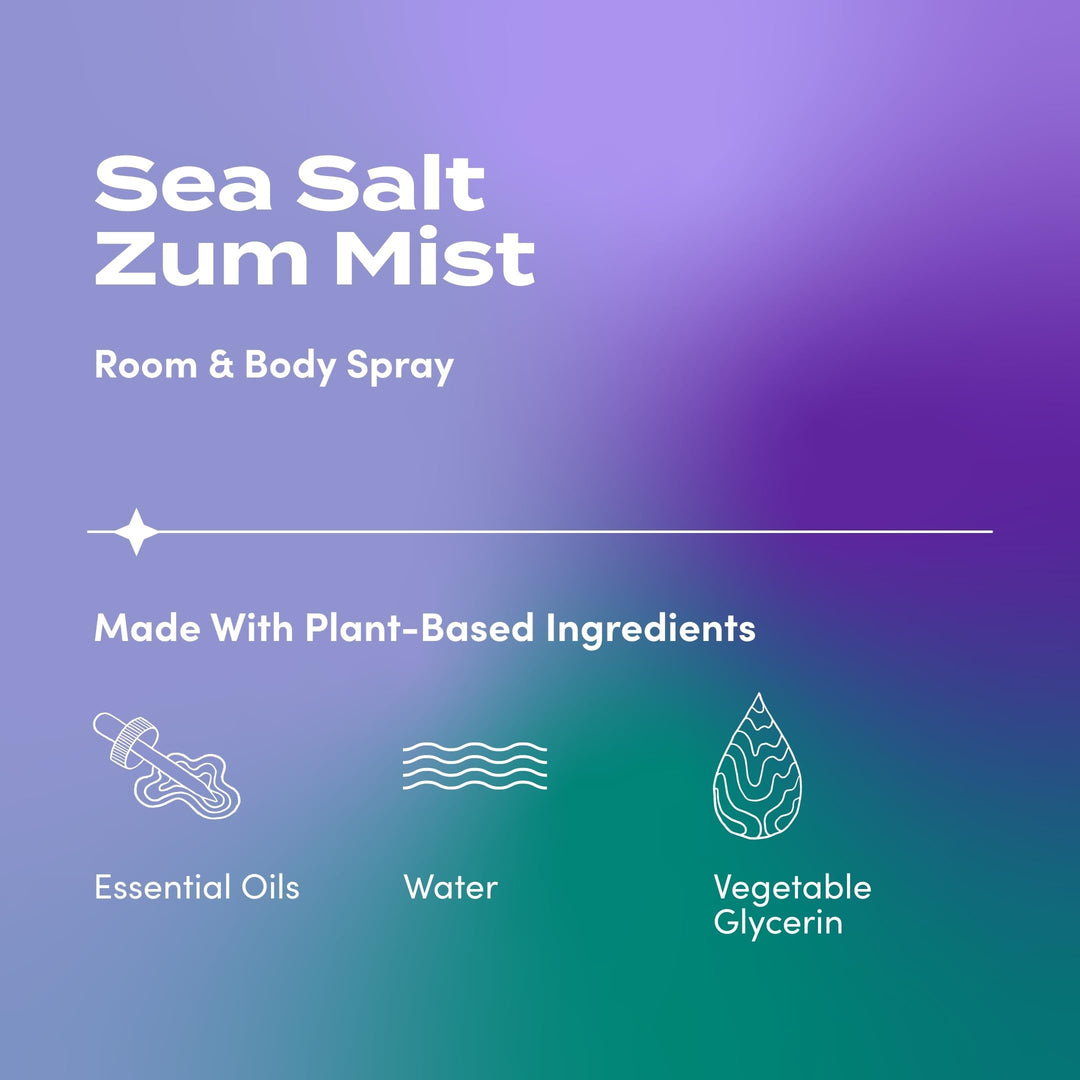 Zum Mist Room & Body Spray, Sea Salt, 4 fl oz