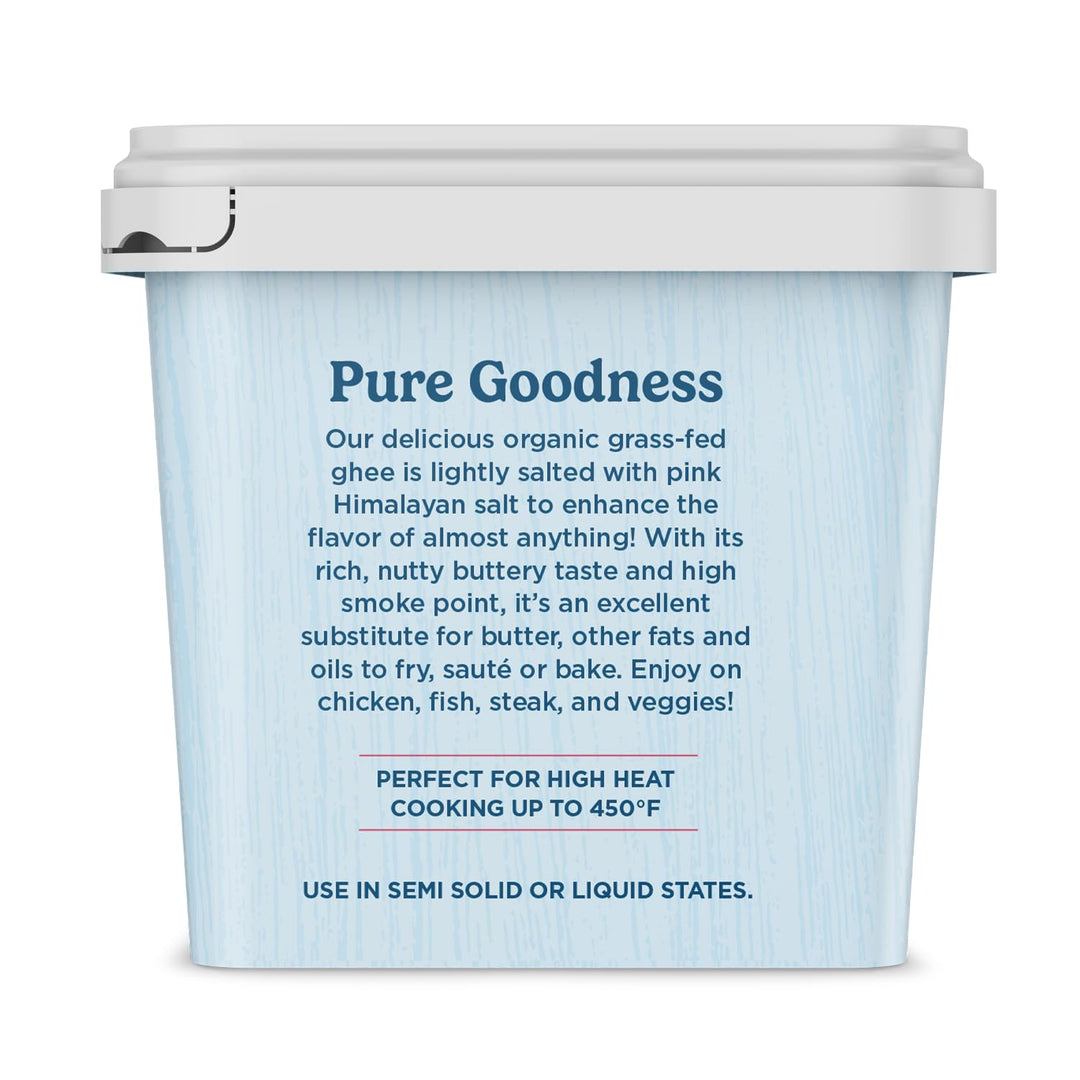 Carrington Farms Ghee, Himalayan Pink Salt
