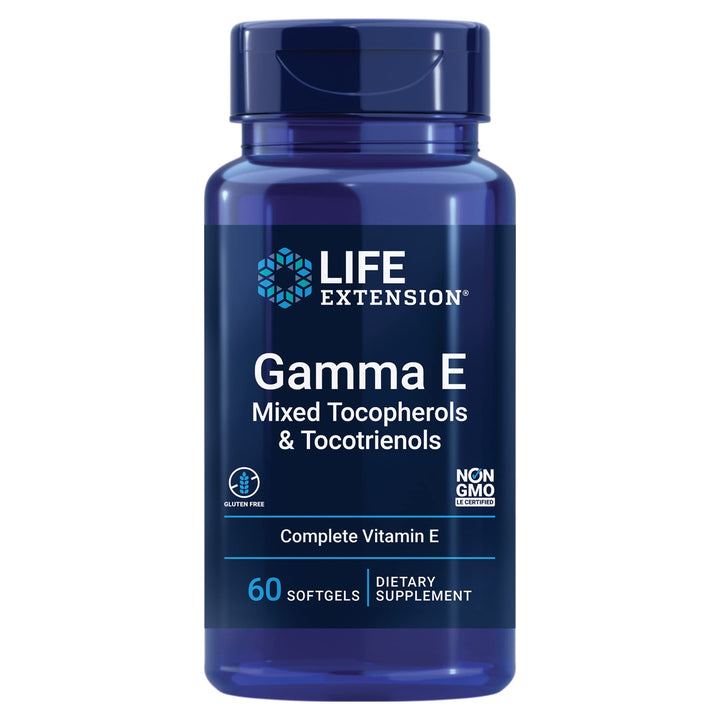 Life Extension Gamma E Mixed Tocopherols & Tocotrienols, 60 Count