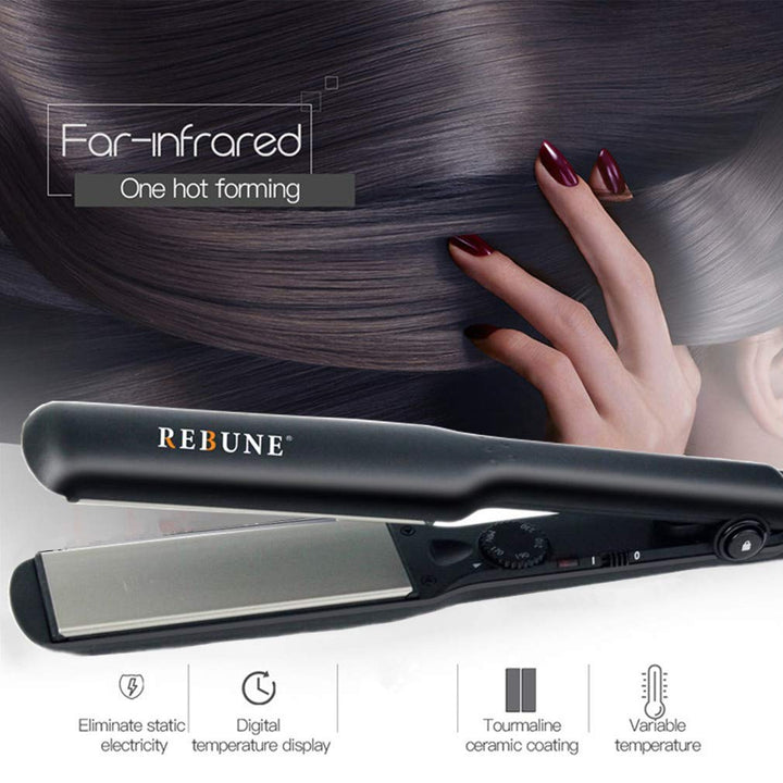 REBUNE RE-2022 Hair Straightener and Curler