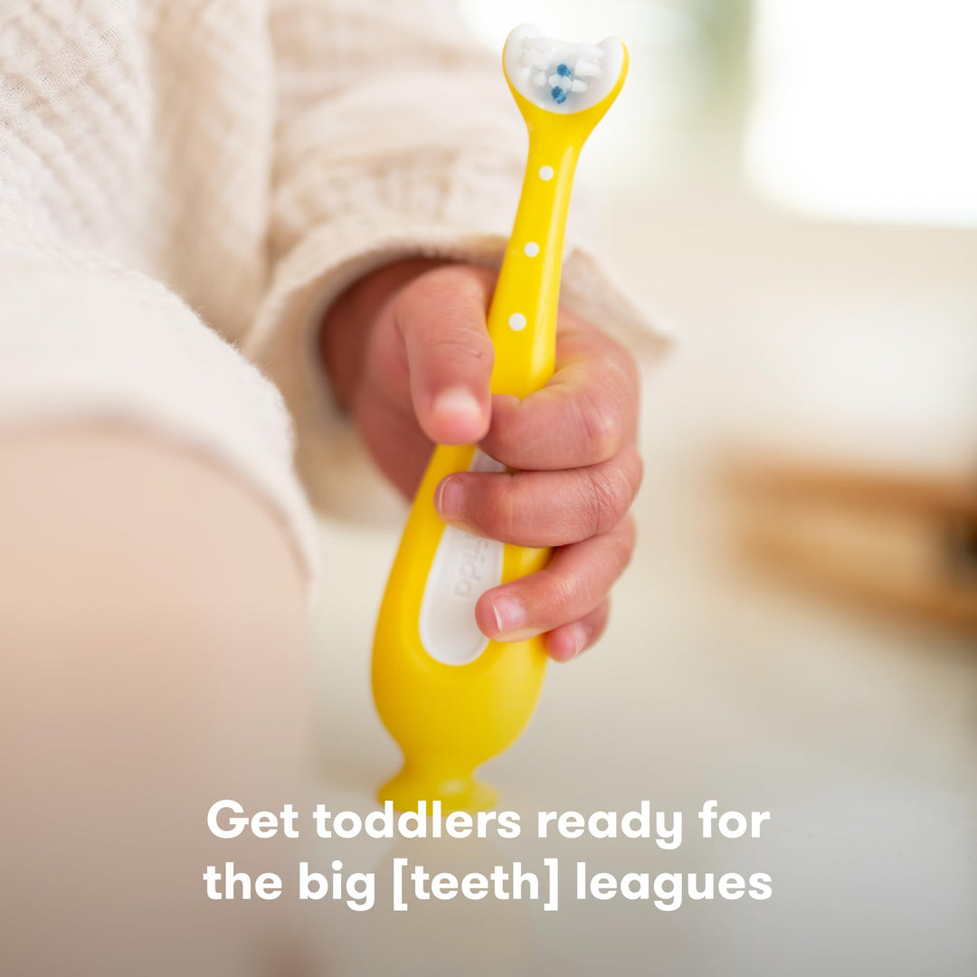 Frida Baby Training Toothbrush, Yellow, 1 Count