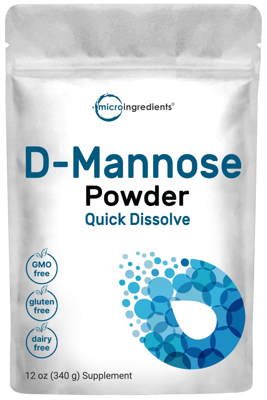Micro Ingredients D-Mannose Powder, 250 g