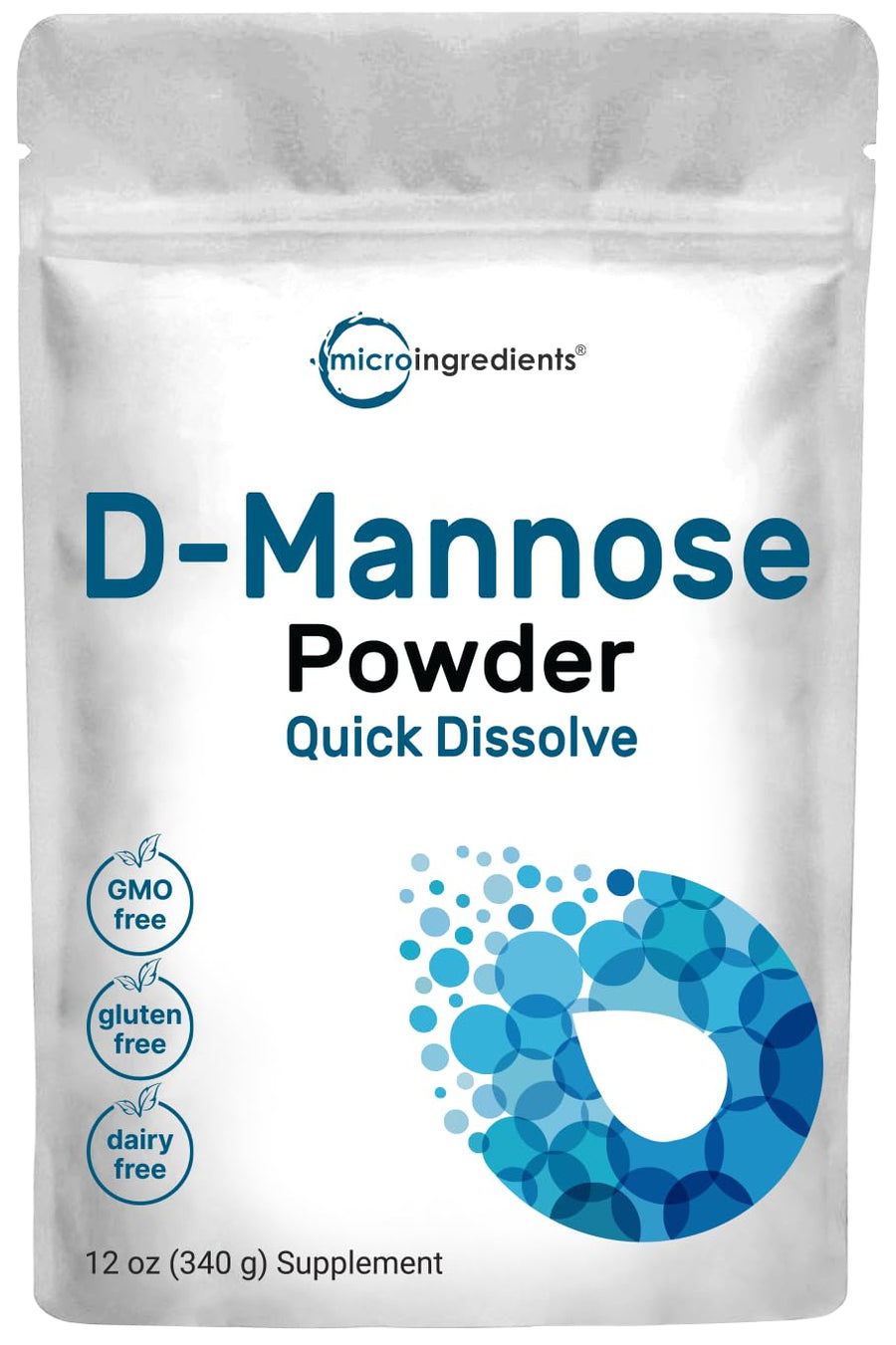 Micro Ingredients D-Mannose Powder, 250 g