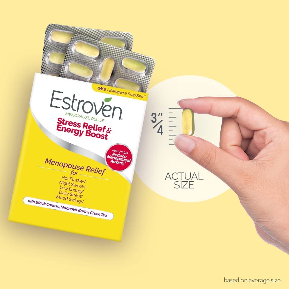 Estroven Stress Relief & Energy Boost, 28 Count