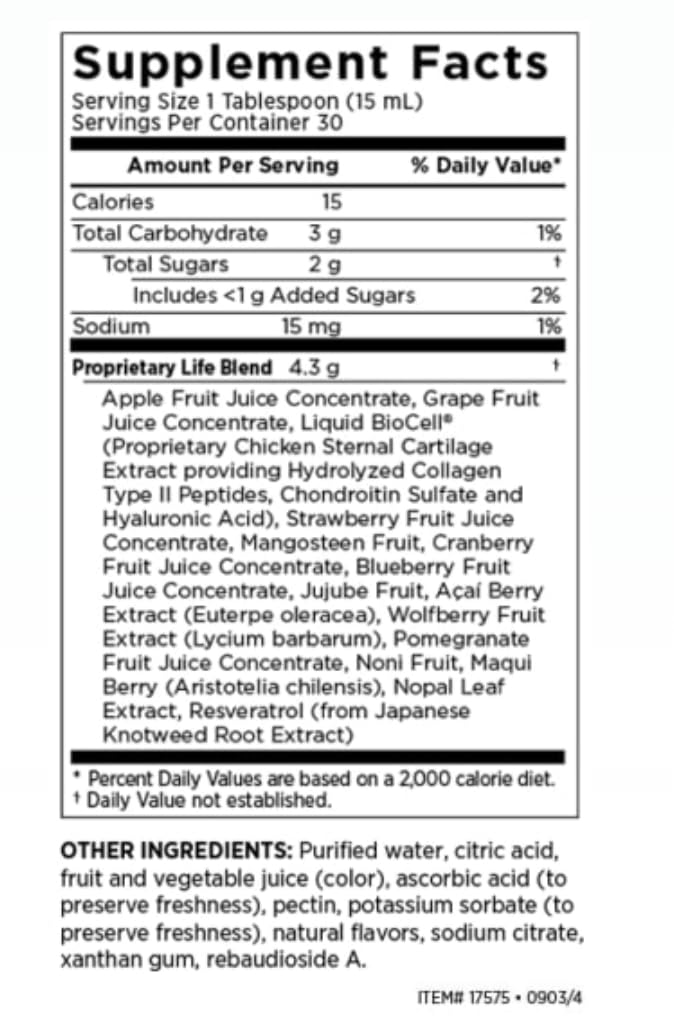 Modere Liquid Biocell Life, 420 ml, 14.2 fl oz