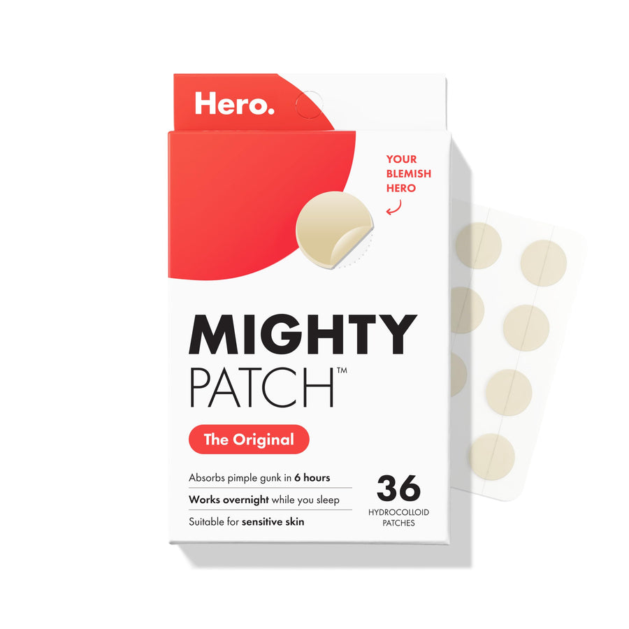 Mighty Patch Original Hydrocolloid Acne Patch, 36 Count