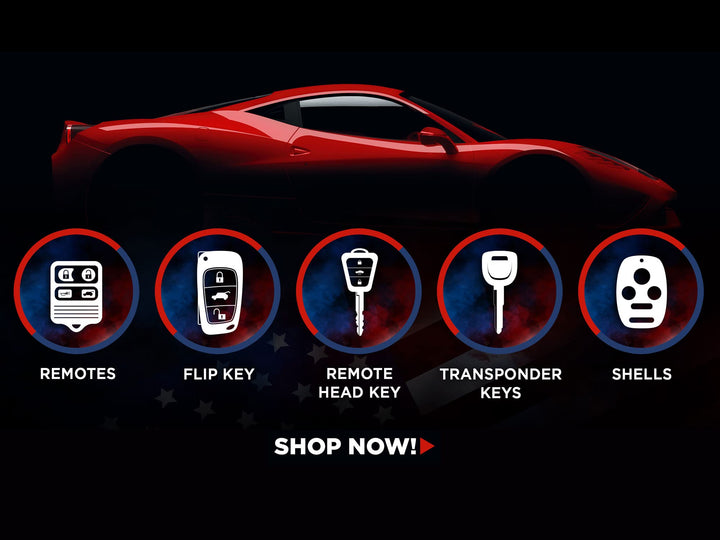 USARemote Key Fob Keyless Entry Remote Flip Shell Case And Pad, 1 Count