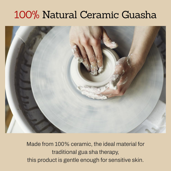 MEDITHERAPY Soksal Guasha Ceramic Body Massager