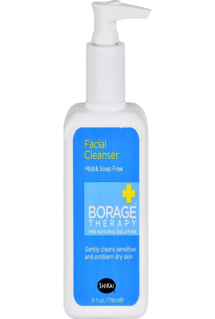 ShiKai Borage Facial Cleanser, Dry Skin Therapy, 6 oz