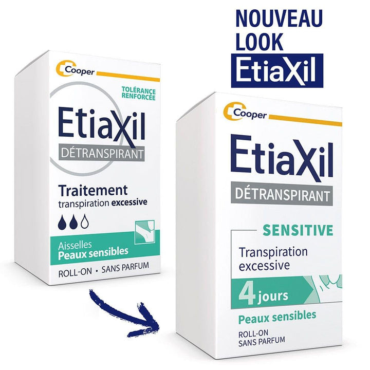 Etiaxil Roll-On Antiperspirant, Sensitive Skin, 15 ml