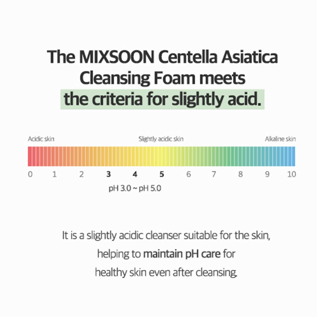 mixsoon Centella Cleansing Foam, 150 ml