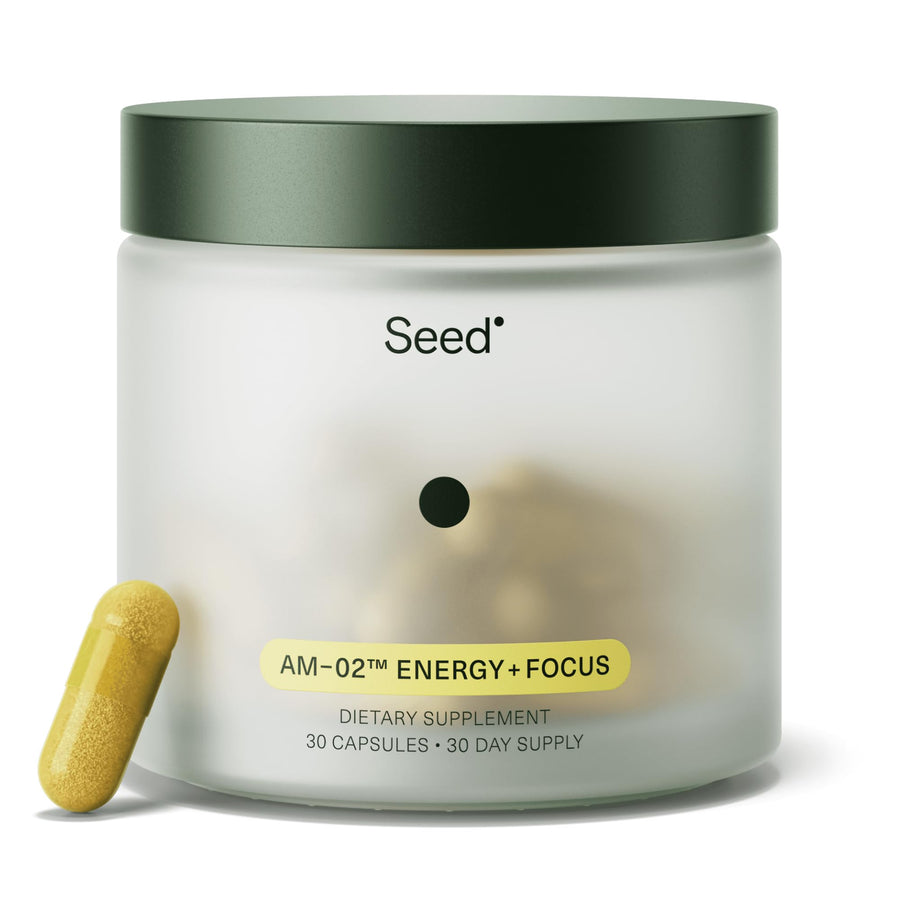 Seed Energy + Focus Daily Nootropic Supplement, 30 Count