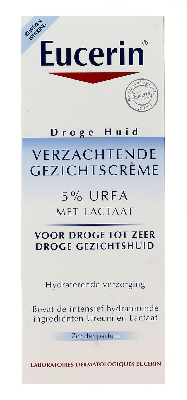 Eucerin Urea Smoothing Face Cream, 5%, 50 ml