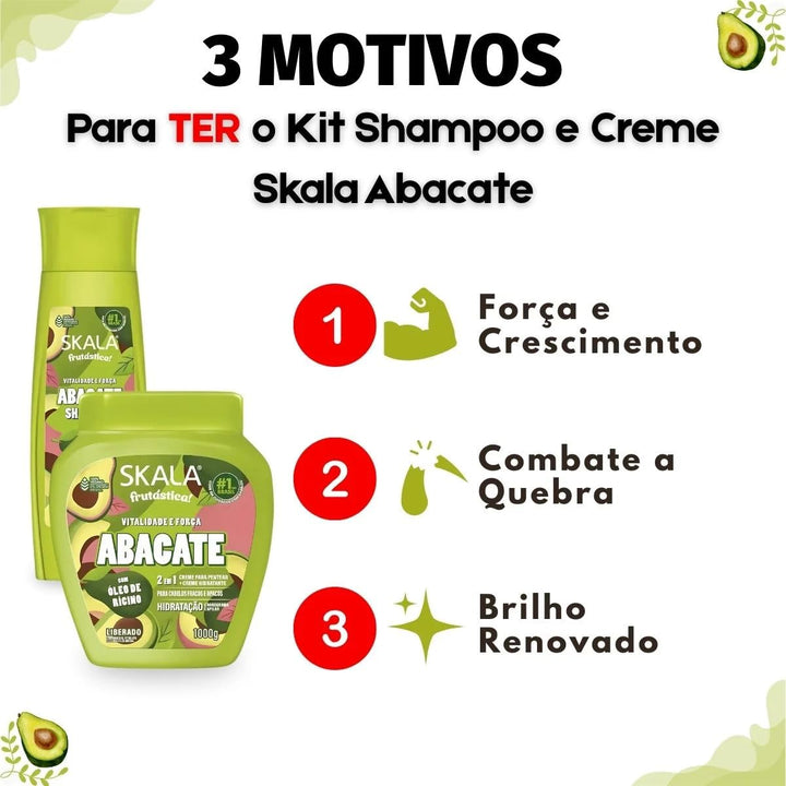 SKALA EXPERT Avocado Hair Cream, 1000 g
