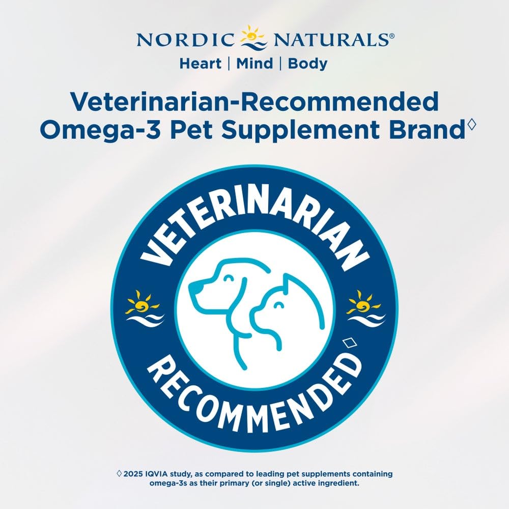 Nordic Naturals Omega-3 Pet, 1380 mg, 8 fl oz