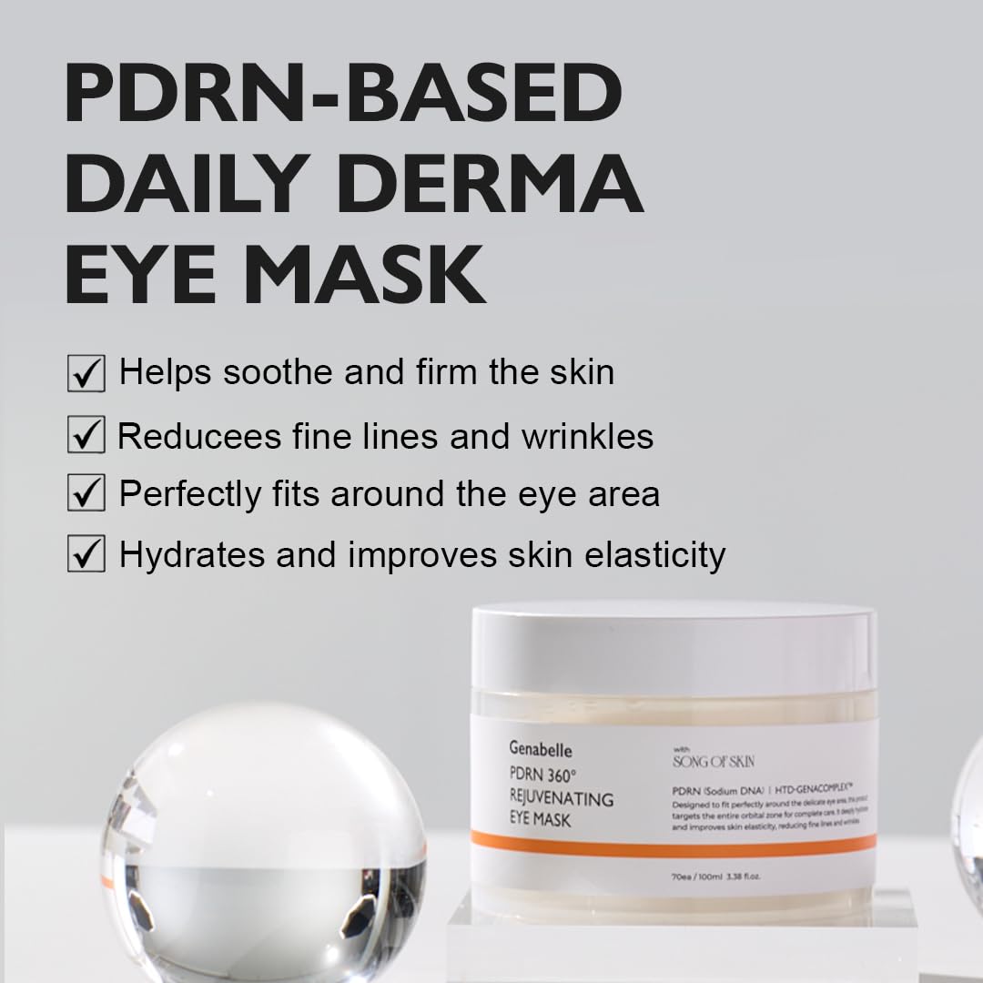 Genabelle PDRN 360° Rejuvenating Eye Mask, 3.38 fl oz