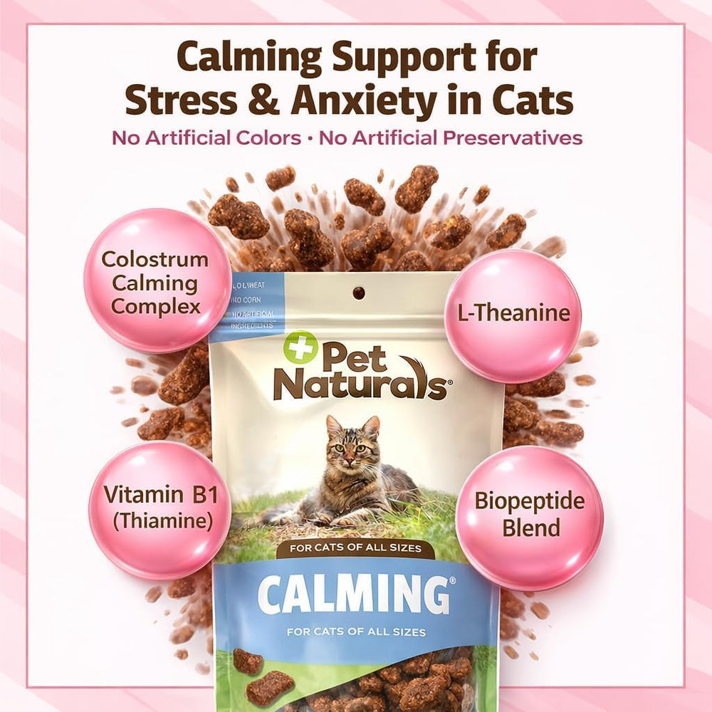 Pet Naturals Calming Chew For Cats, 30 Count