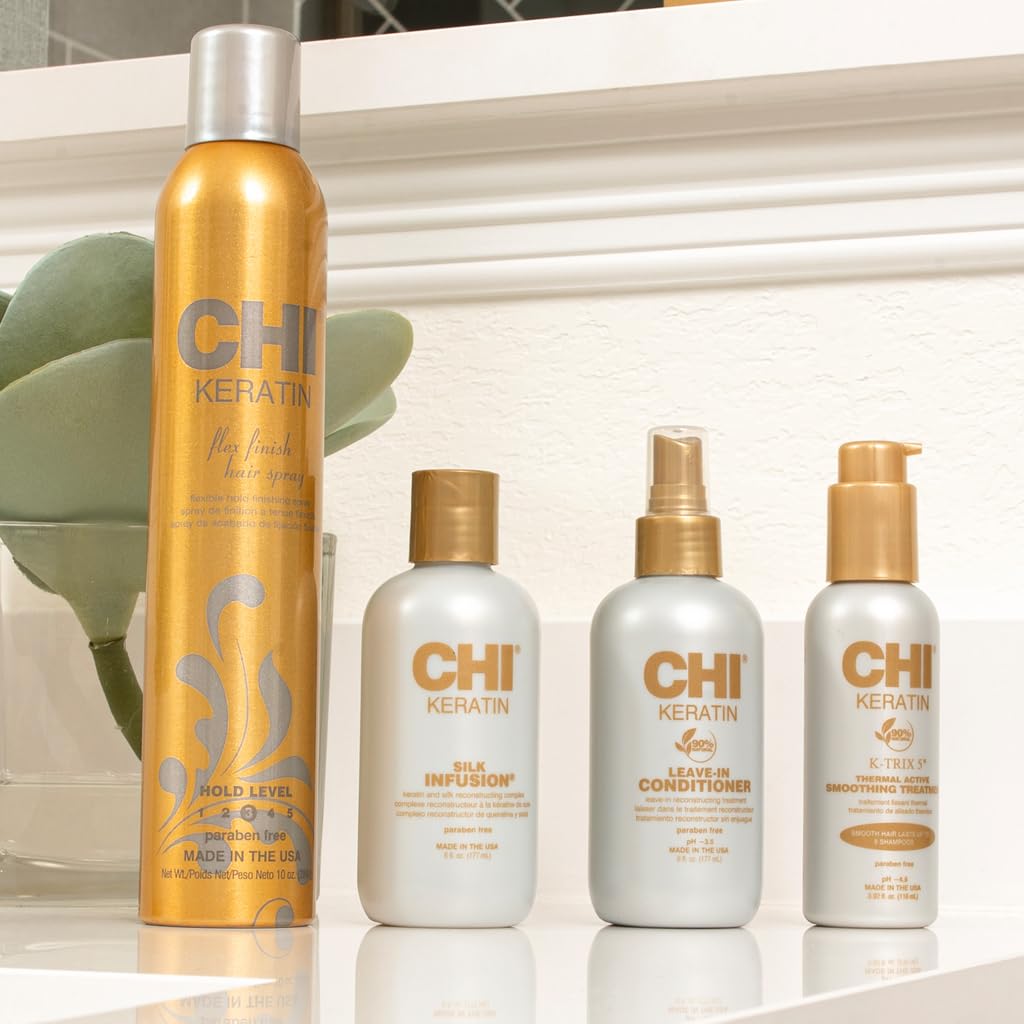 CHI Keratin Reconstructing Conditioner, White, 12 fl oz
