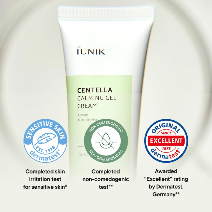 Iunik Centella Calming Gel Cream, 60 ml