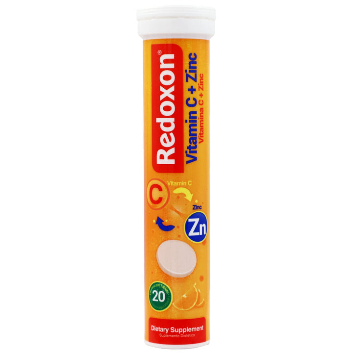 Redoxon Vitamin C Tablets, Orange, 20 Count