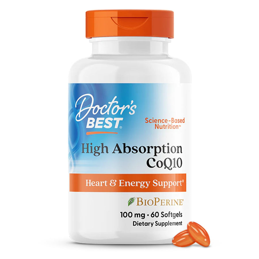 Doctor's BEST High Absorption CoQ10 Softgels, 60 Count