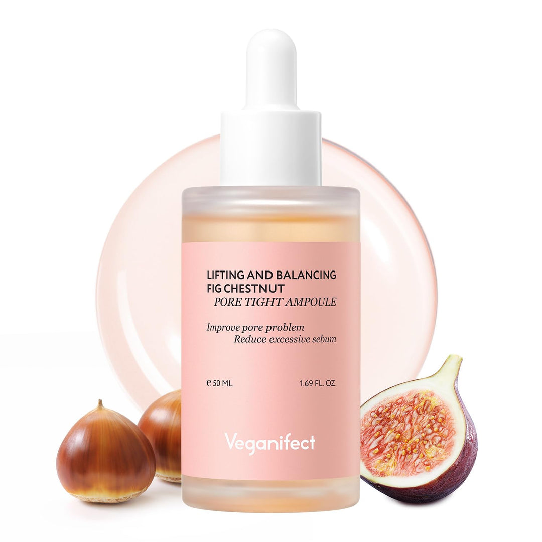 Veganifect Lifting And Balancing Fig Chestnut Serum, 1.69 fl oz