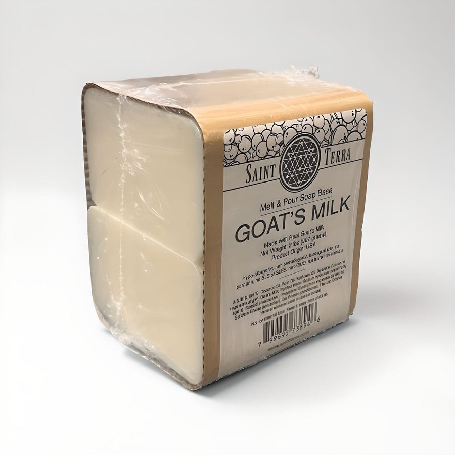 Saint Terra Goat's Milk Melt & Pour Soap Base, 2 lb