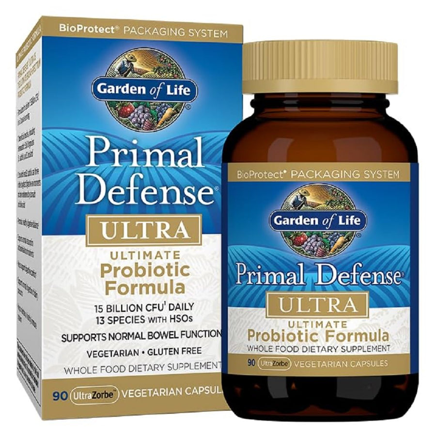 Garden of Life Primal Defense Ultra, 15 Billion CFU, 90 Count