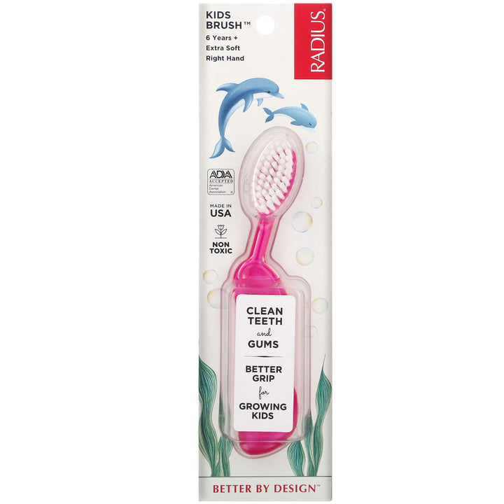 Radius Kidz Toothbrush, Assorted, 1 Count