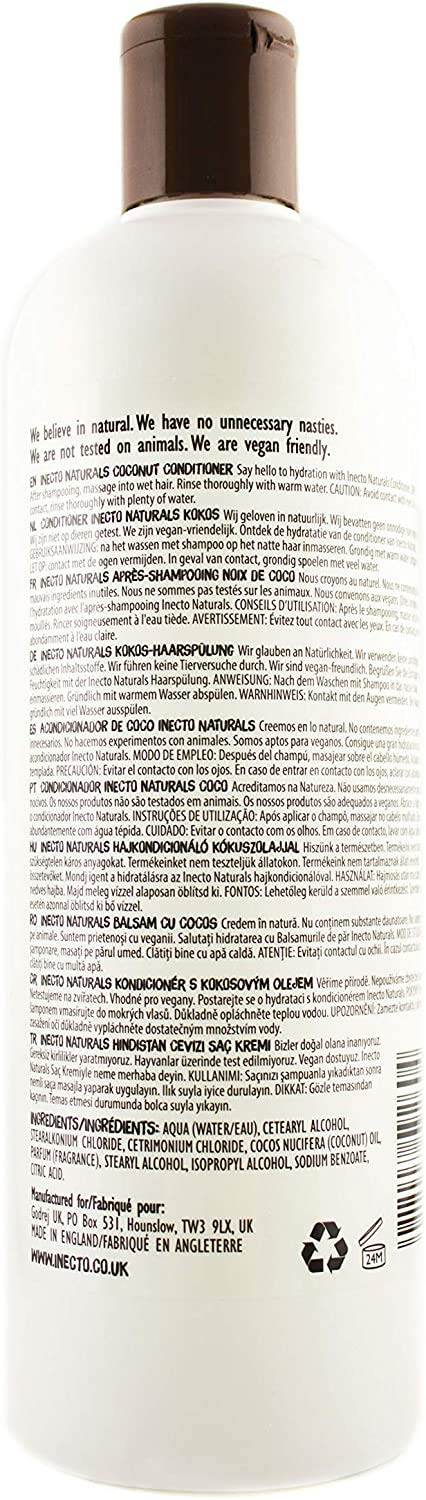 Inecto Naturals Coconut Conditioner, 500 ml