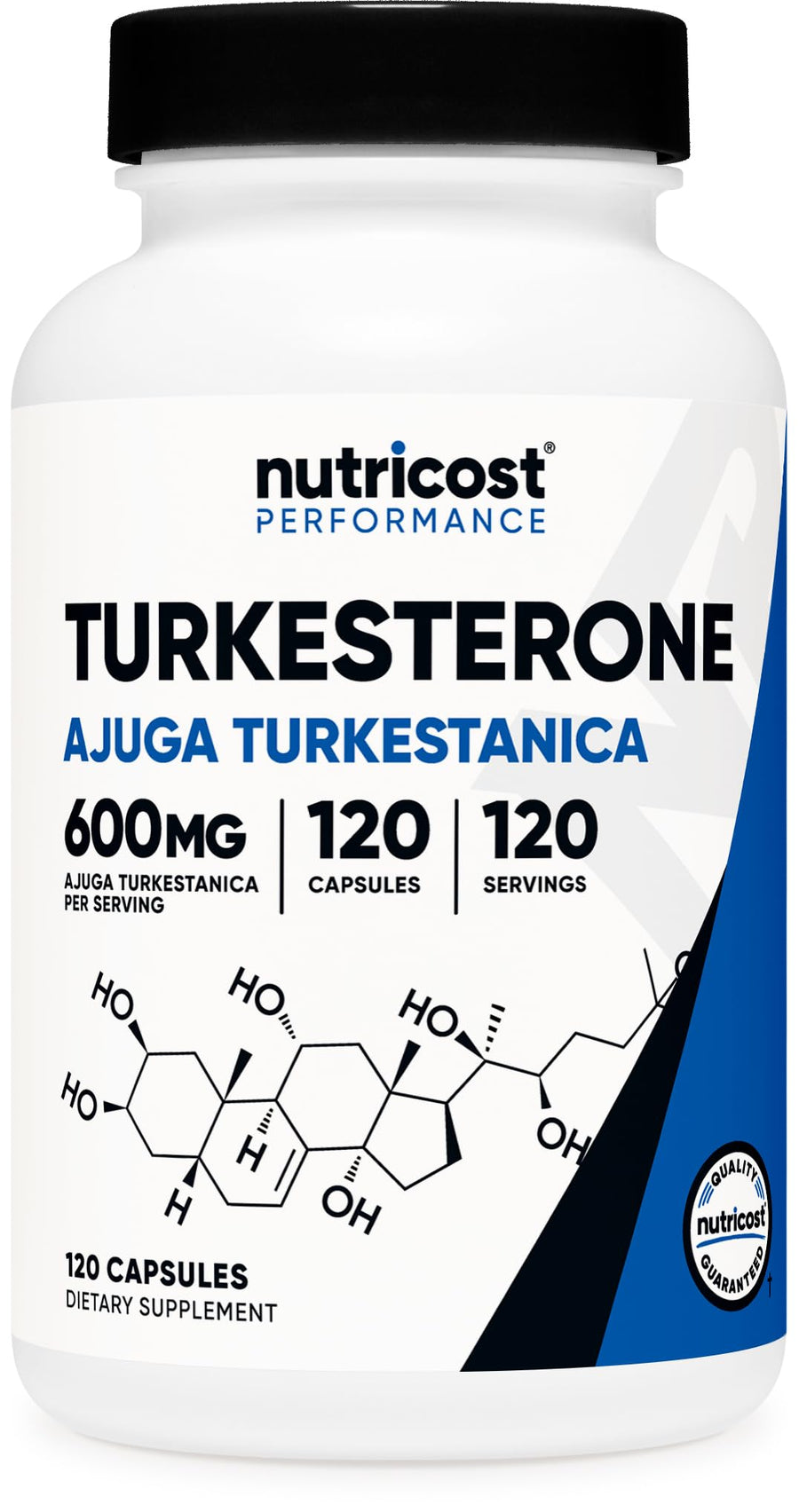 Nutricost Turkesterone Dietary Supplement, 600 mg, 120 Count