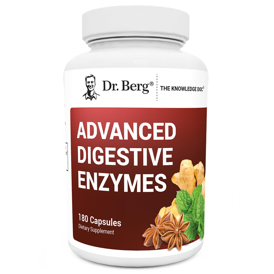 Dr. Berg Nutritionals Advanced Digestive Enzymes, Apple Cider Vinegar