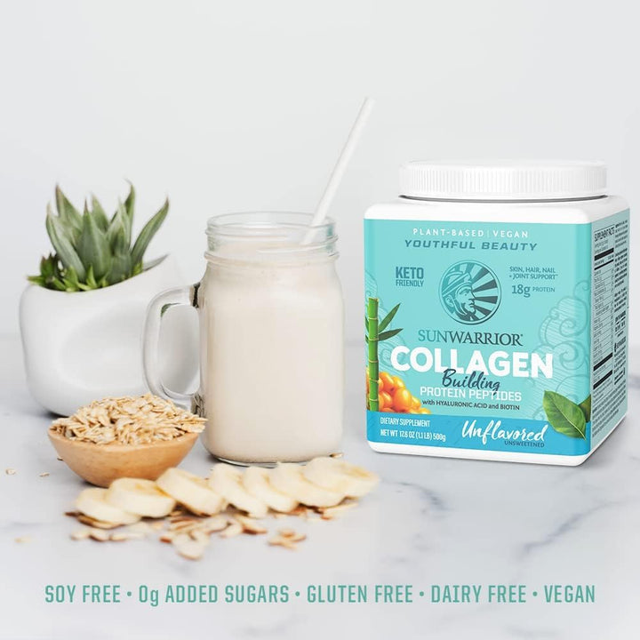 Sunwarrior Vegan Collagen Building Peptides, Unflavored