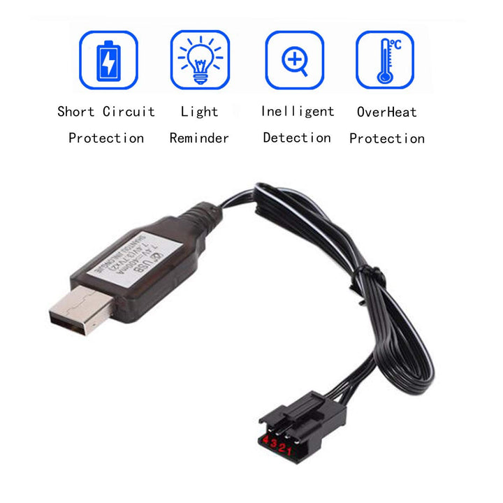 Cecicebb SM-4P USB Charger, 2 Count