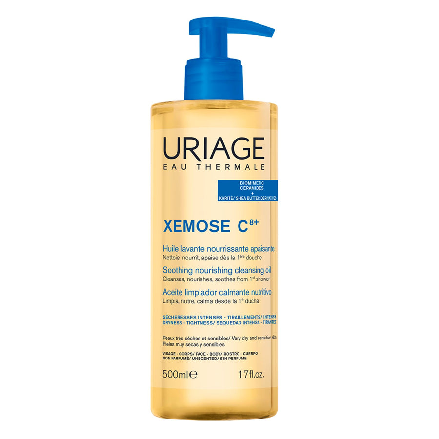 Uriage Xemose C8+ Soothing Oil Cleanser, 500 ml