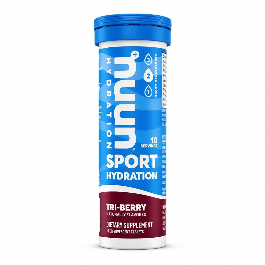 Nuun Sport Hydration Electrolyte Tablets, Tri-Berry, 10 Count