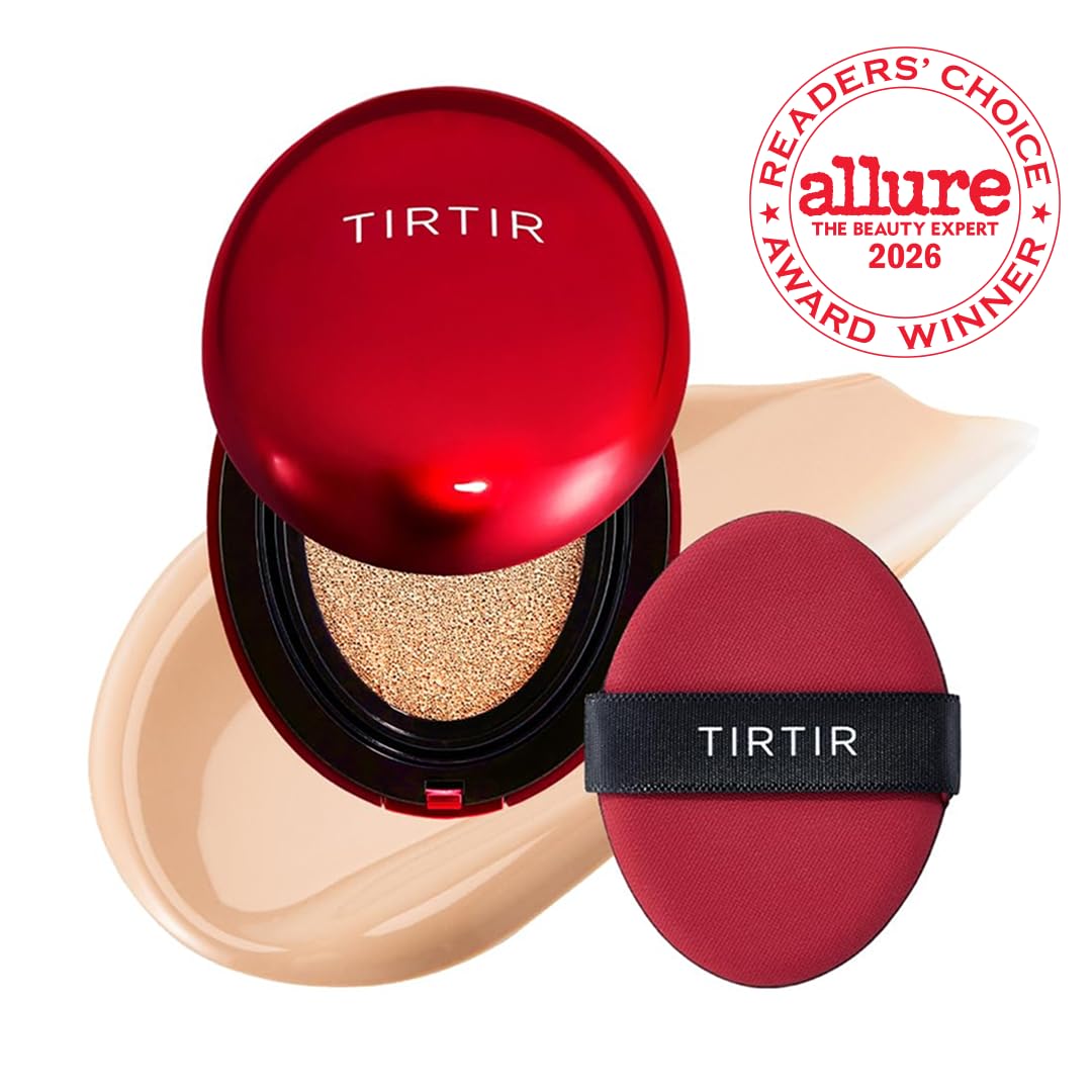 TIRTIR Mask Fit Red Cushion Foundation, 21N Ivory, 0.63 oz