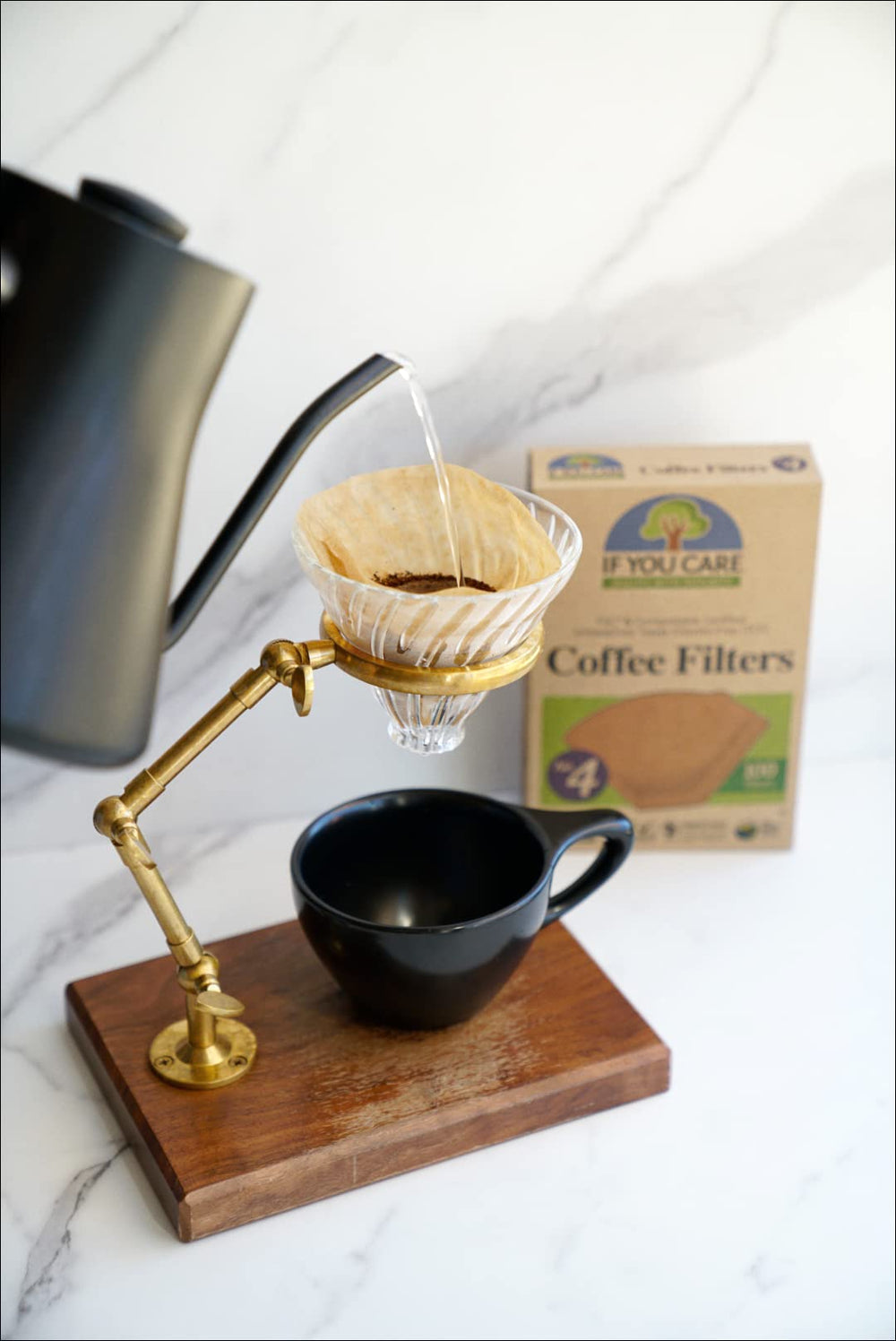 If You Care Coffee Filters, No. 4, 100 Count