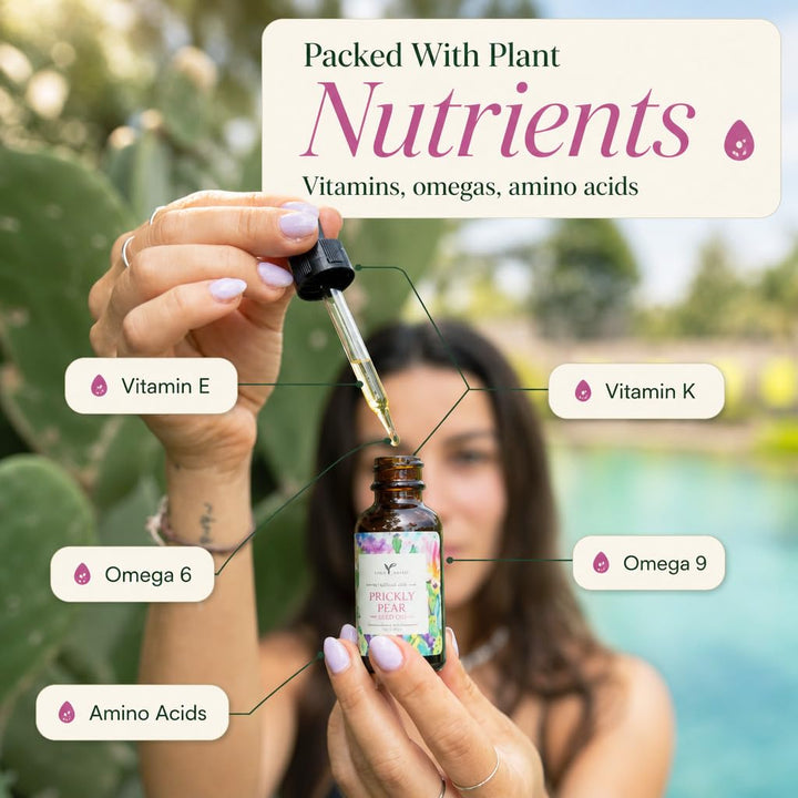 Baja Basics Prickly Pear Seed Oil, Organic Cold-Pressed, 1 fl oz
