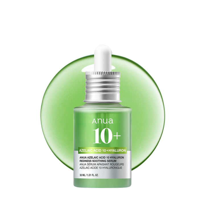 ANUA Azelaic Acid 10 Hyaluron Redness Soothing Serum, 1.01 fl oz