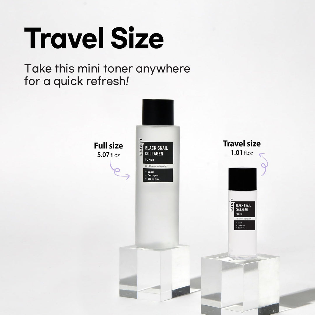 Coxir Black Snail Collagen Toner, 150 ml