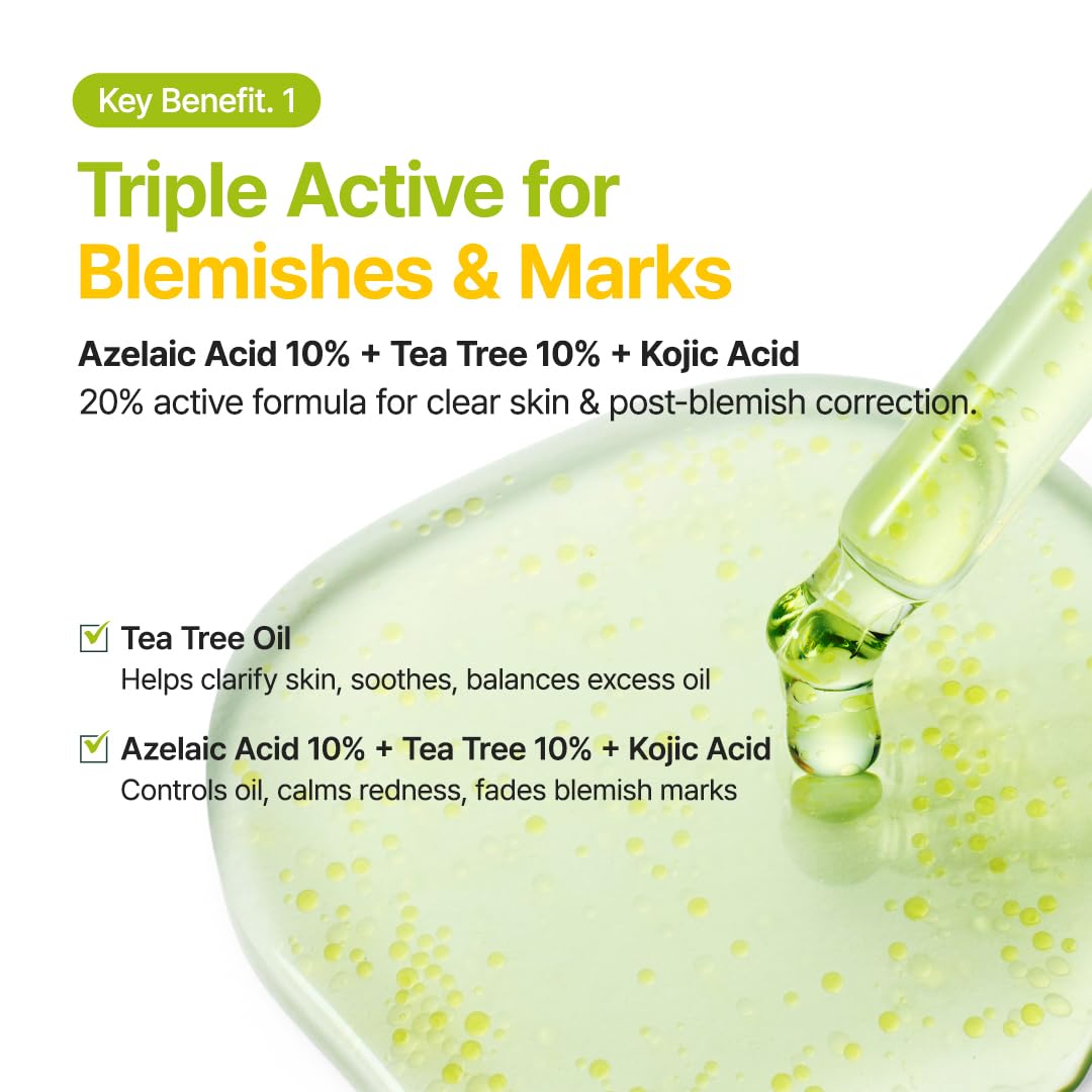 PURITO Azelaic Acid 10 Kojic Serum, 1.01 fl oz