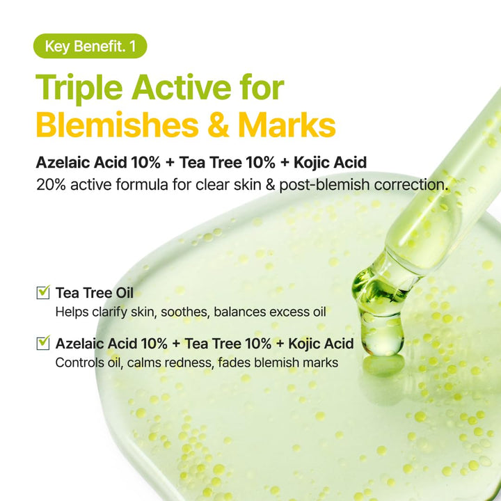 PURITO Azelaic Acid 10 Kojic Serum, 1.01 fl oz