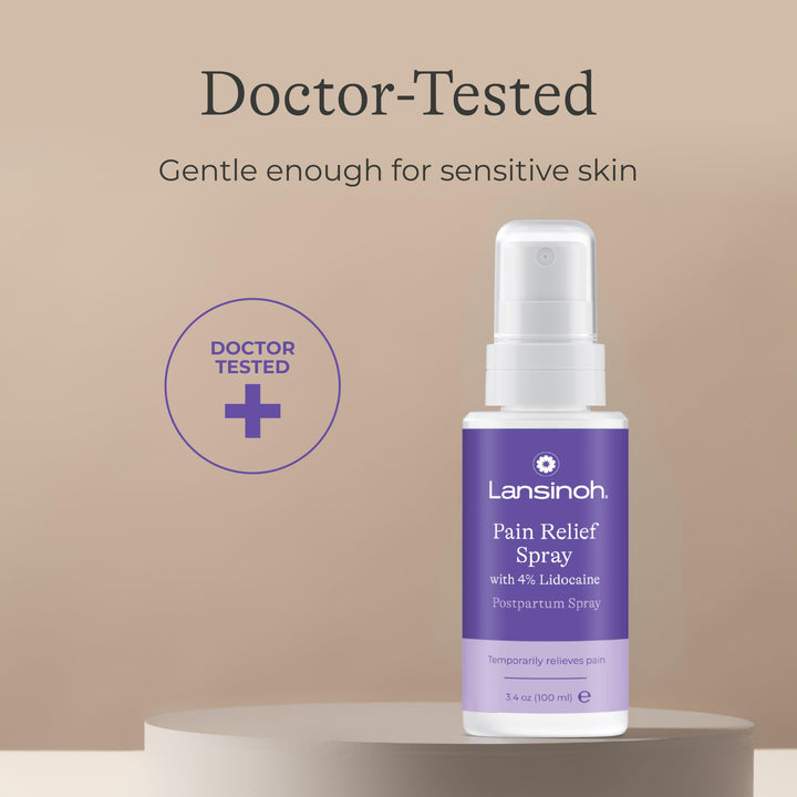 Lansinoh Perineal Spray, 4% Lidocaine, 3.5 oz