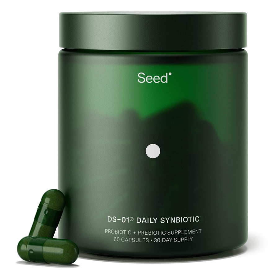Seed DS-01 Daily Synbiotic, 60 Count, 53.6 Billion AFU