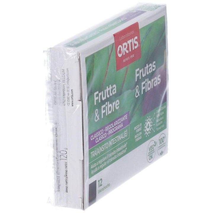 Ortis Fruits & FasRES Regular Chew Cube, 12 Count