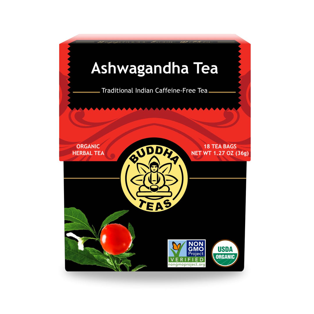 Buddha Teas Ashwagandha Root Tea, 18 Count