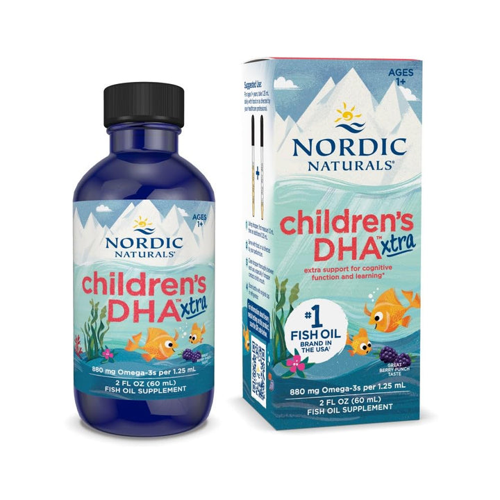 Nordic Naturals Children's DHA Xtra, Berry, 2 Fl oz