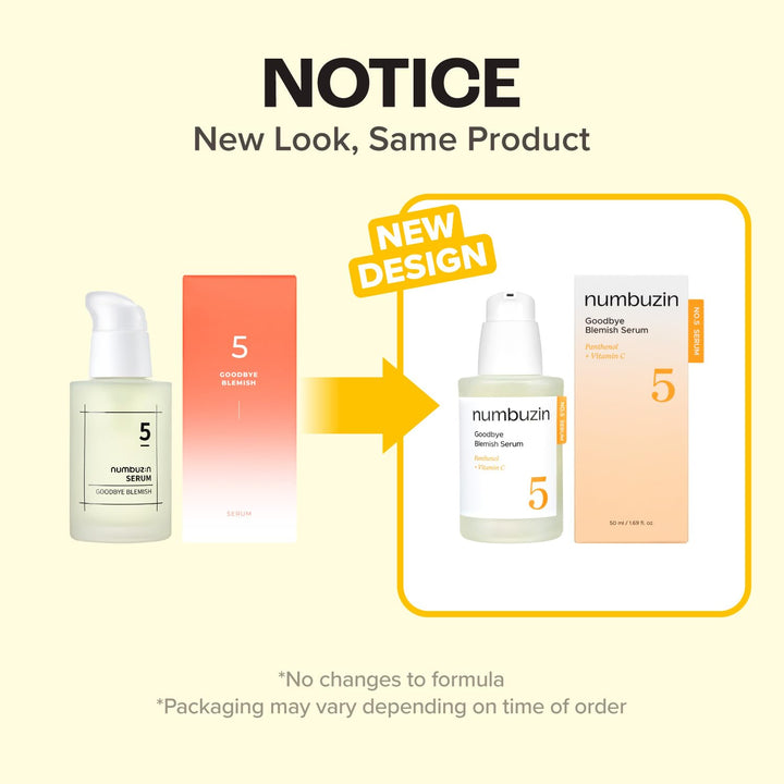 numbuzin No.5 Goodbye Blemish Serum, 1.69 fl oz