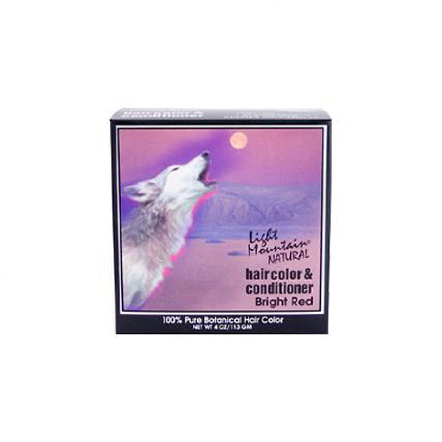 Light Mountain Hair Color, Bright Red, 4 oz